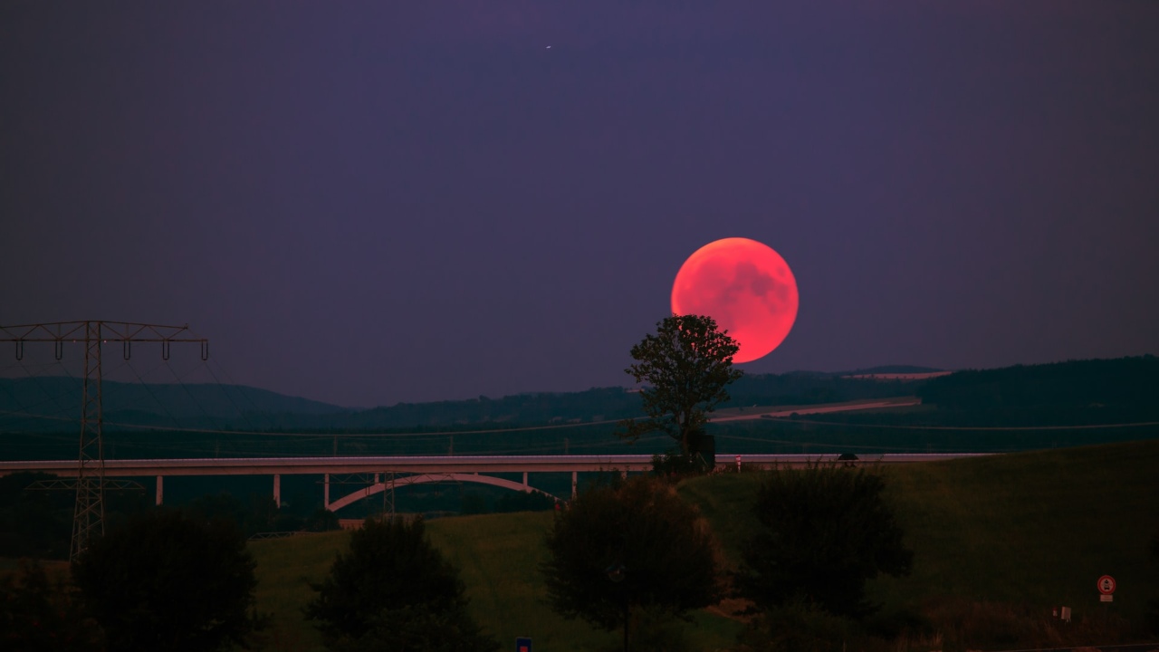 cuando donde ver superluna luna de sangre 2021