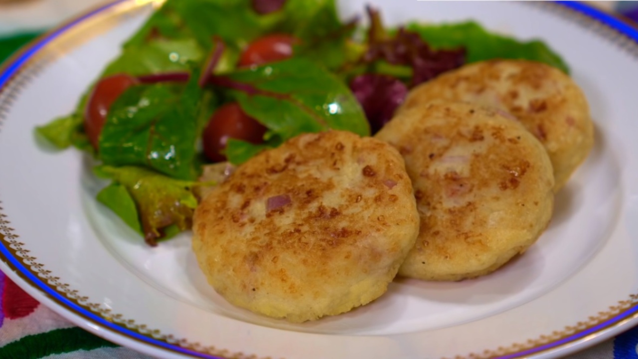como hacer tortitas de papa para que no se deshagan atun queso