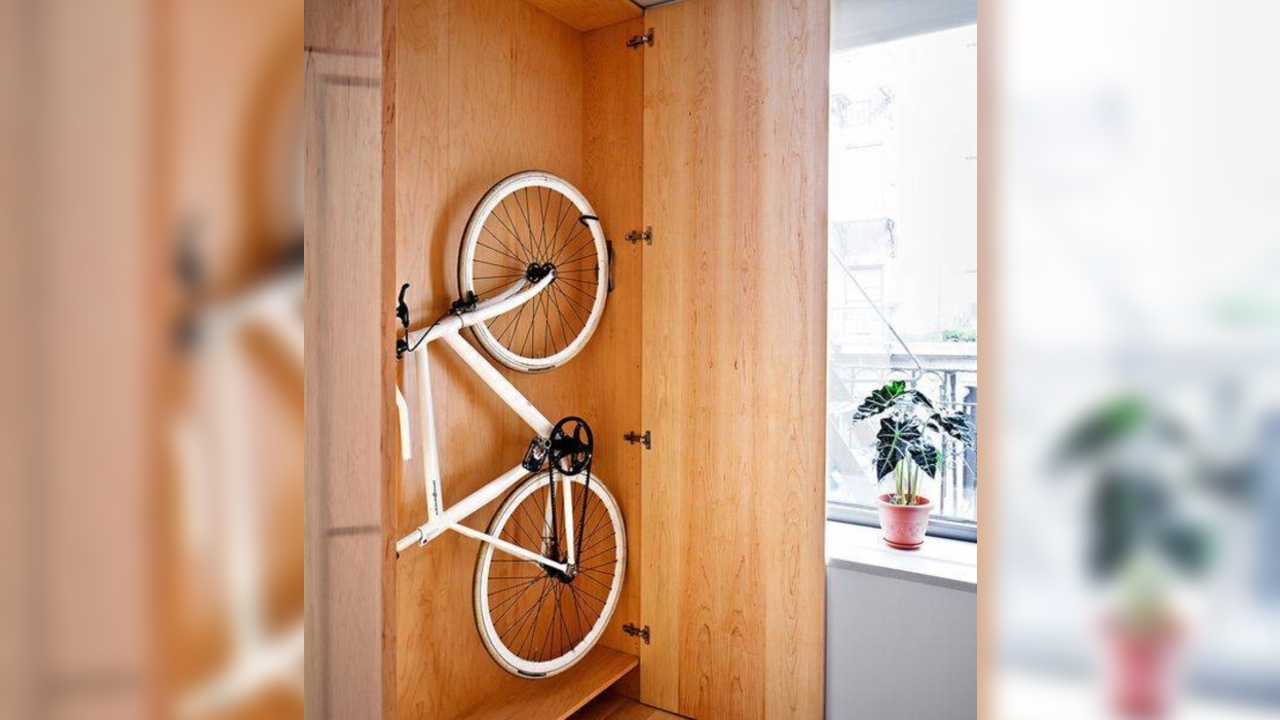 armario bicicleta ideas aesthetic decoración hogar