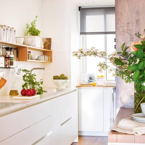 cómo aprovechar espacio cocina orden objetos