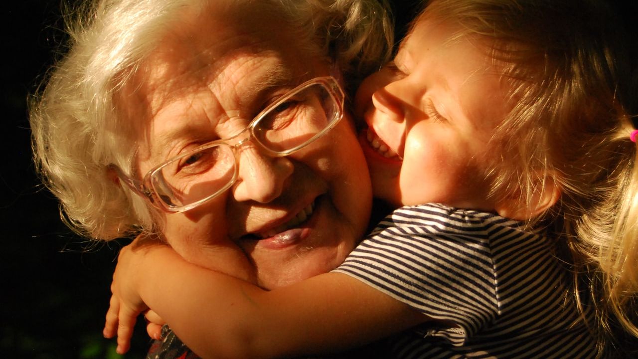 abuelita gracias por cuidar de mi amor