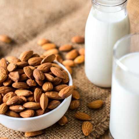 como hacer leche de almendras casera receta