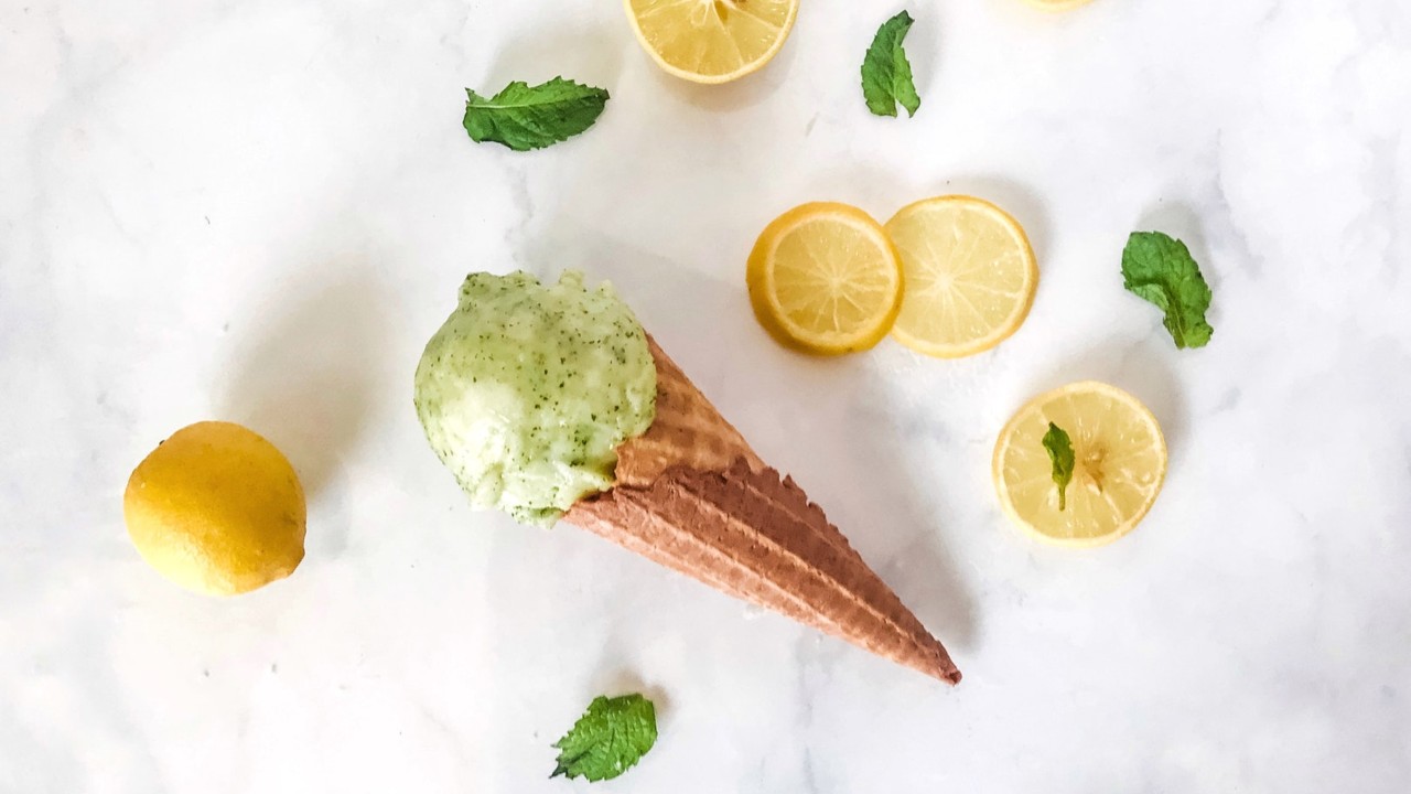 nieve de pepino con limón receta como preparar