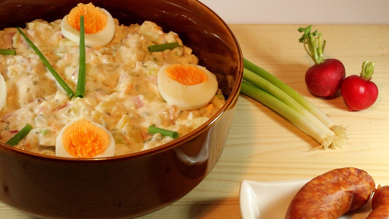 receta ensalada de papa con huevo mayonesa