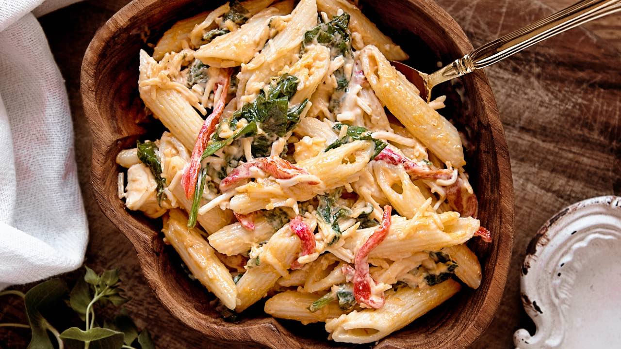 ensalada de pasta con atun receta