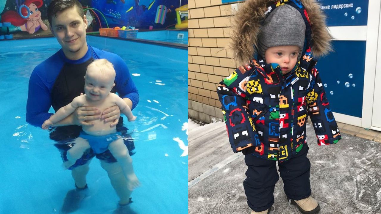 hombre cria solo a su hijo con capacidades especiales rusia