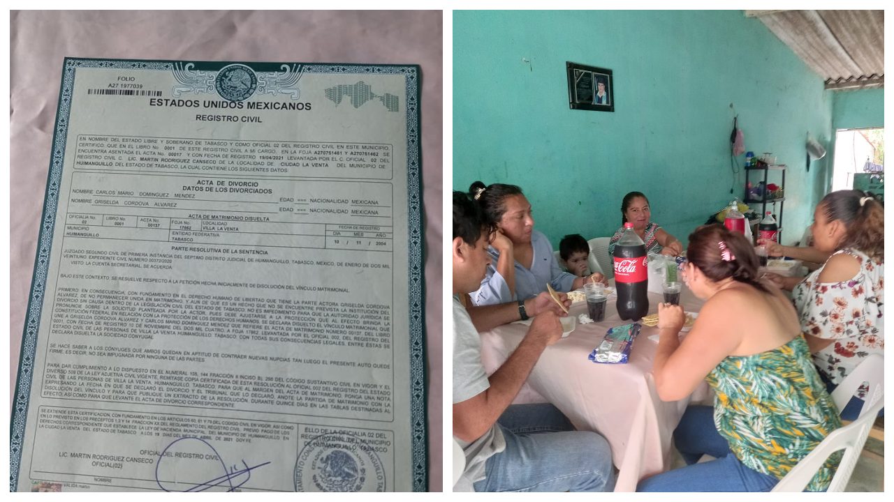 mujer hace fiesta de divorcio para celebrar su separacion