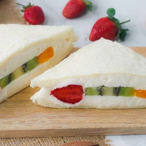 sandwich de frutas japones fruit sando preparacion