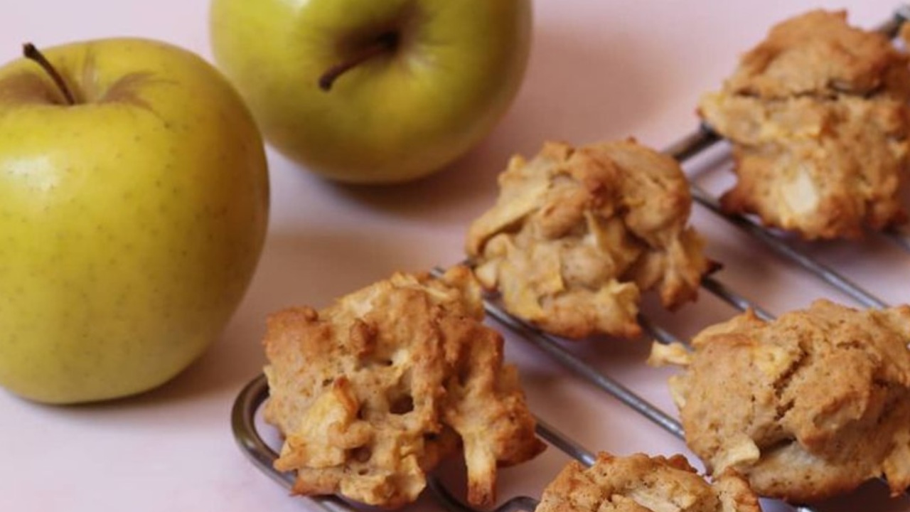receta de galletas de manzana canela