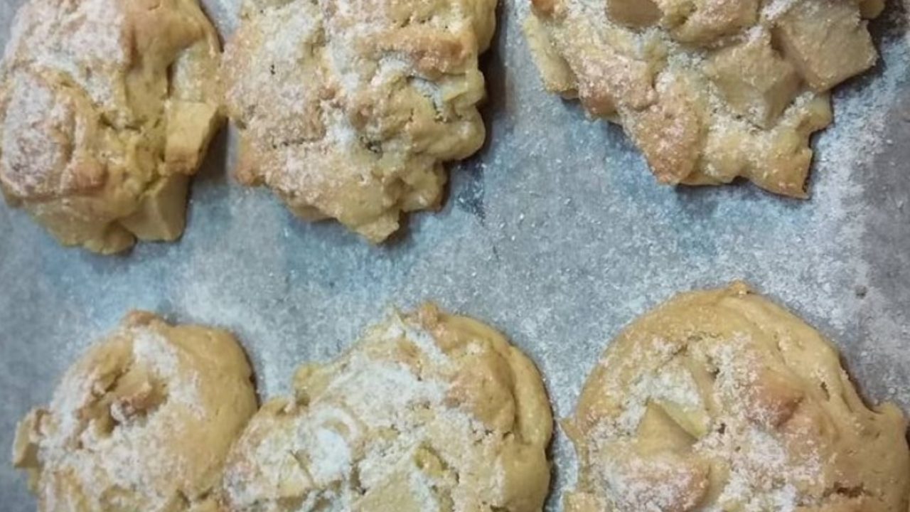 receta de galletas de manzana paso a paso
