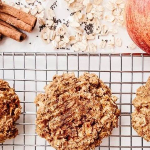 receta de galletas de manzana