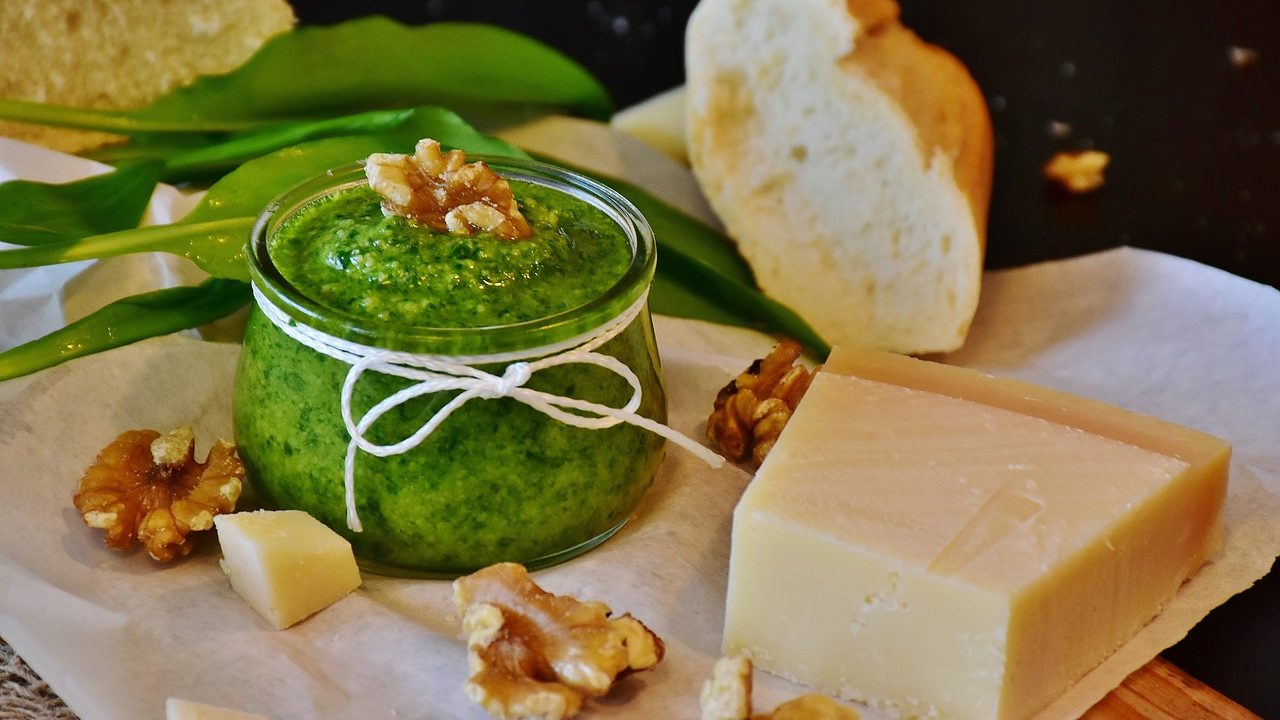 receta pesto albahaca como hacer salsa italiana casera