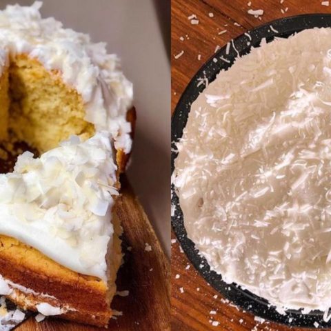 receta para preparar pastel de coco sin horno