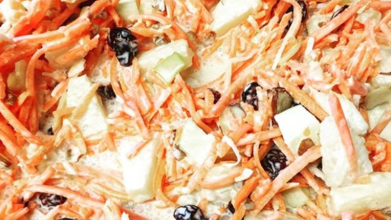 como preparar una ensalada de zanahoria cremosa receta 