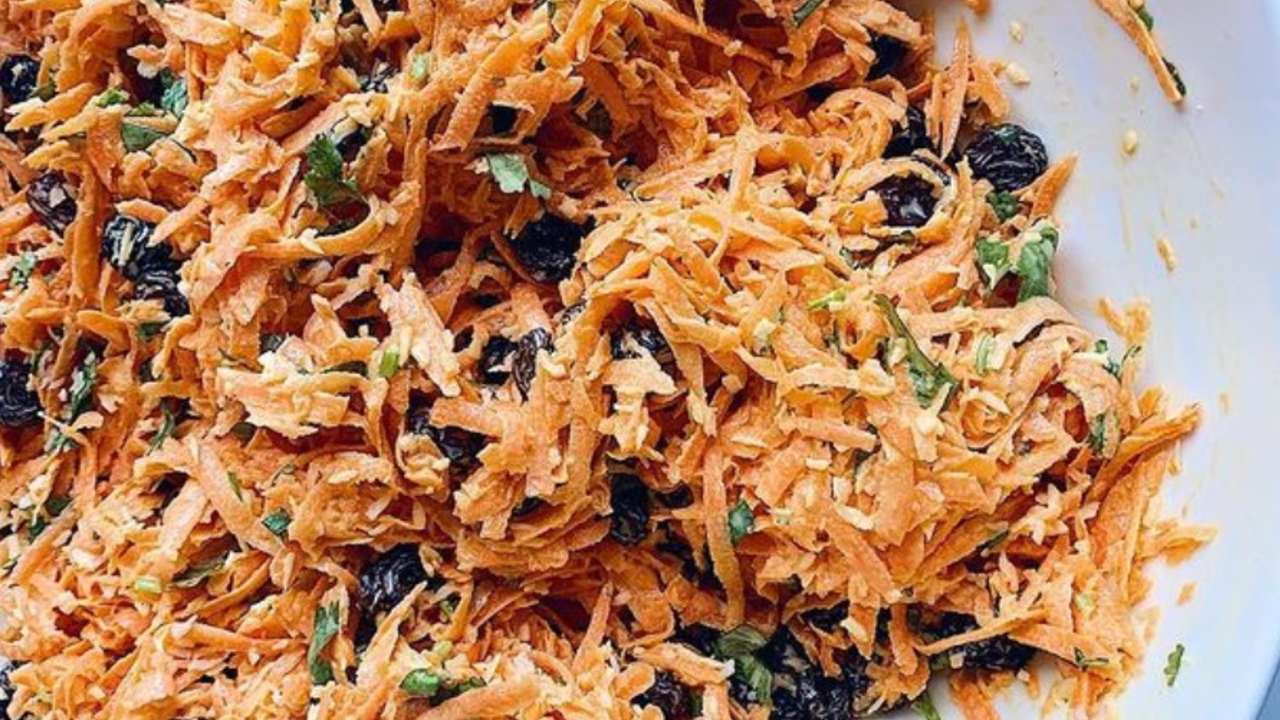 como preparar una ensalada de zanahoria cremosa