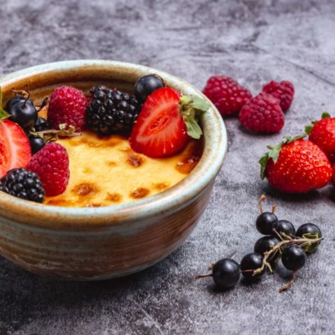 como hacer flan fit receta postre sin horno bajo en calorias