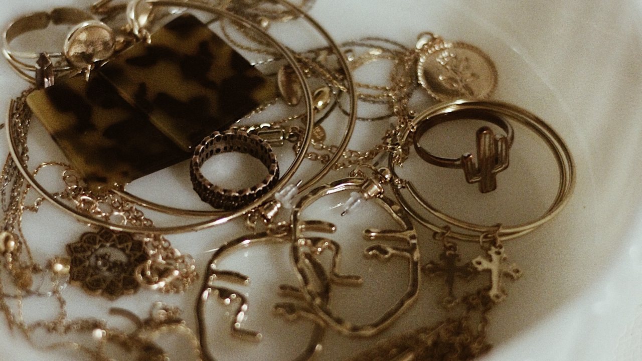 como limpiar oro con bicarbonato