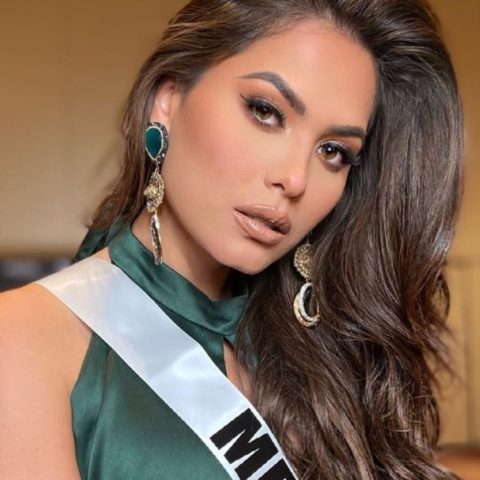 mensaje de amor propio de Andrea Meza banda de miss universo