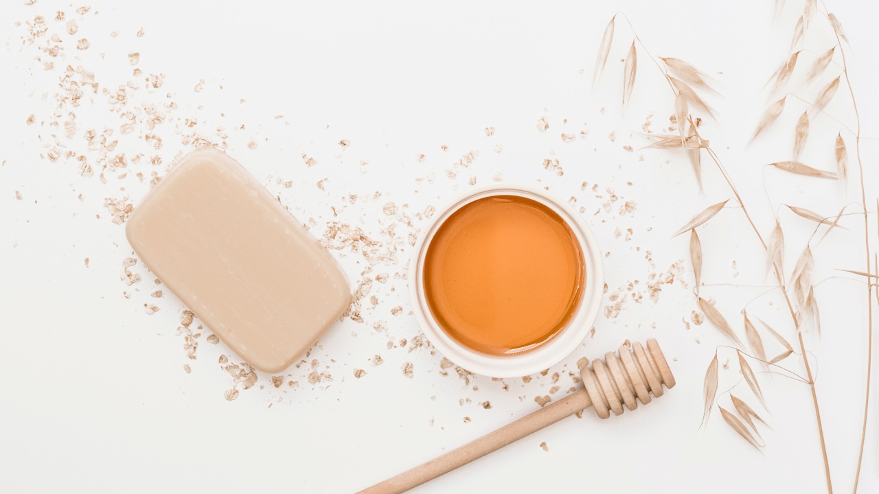 jabón de arroz casero paso a paso