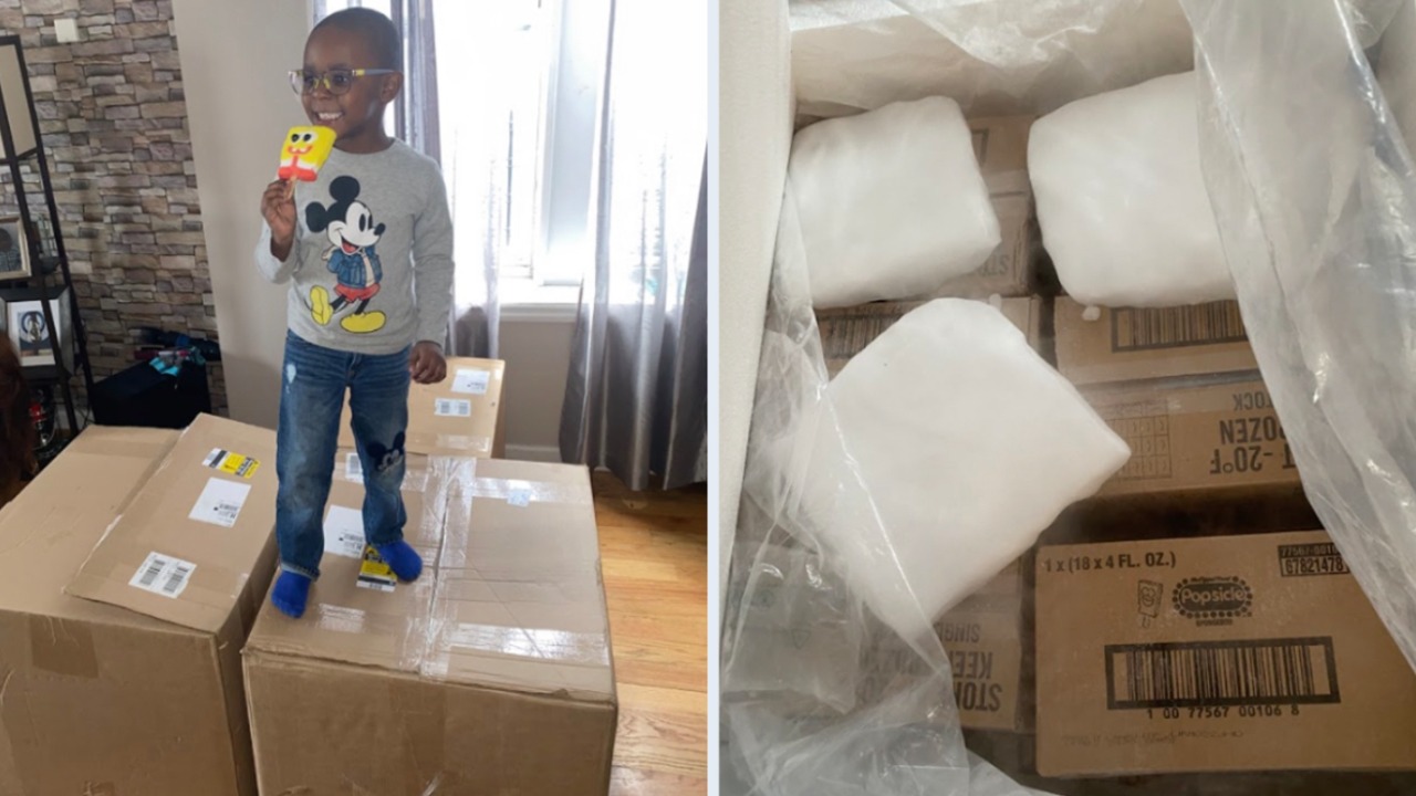 niño de 4 años compró 50 mil pesos en paletas de hielo en Amazon y endeudó a su mamá