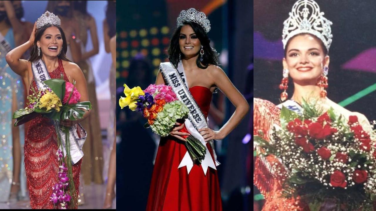 que significa vestido color rojo buena suerte mexicanas miss universo andrea meza