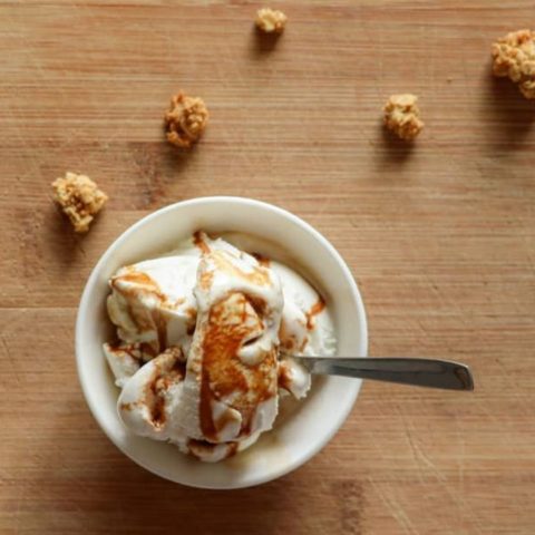 Receta de helado de avena Sano delicioso