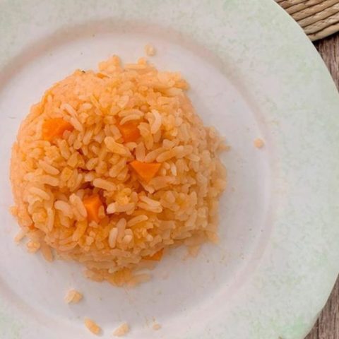receta para preparar arroz rojo