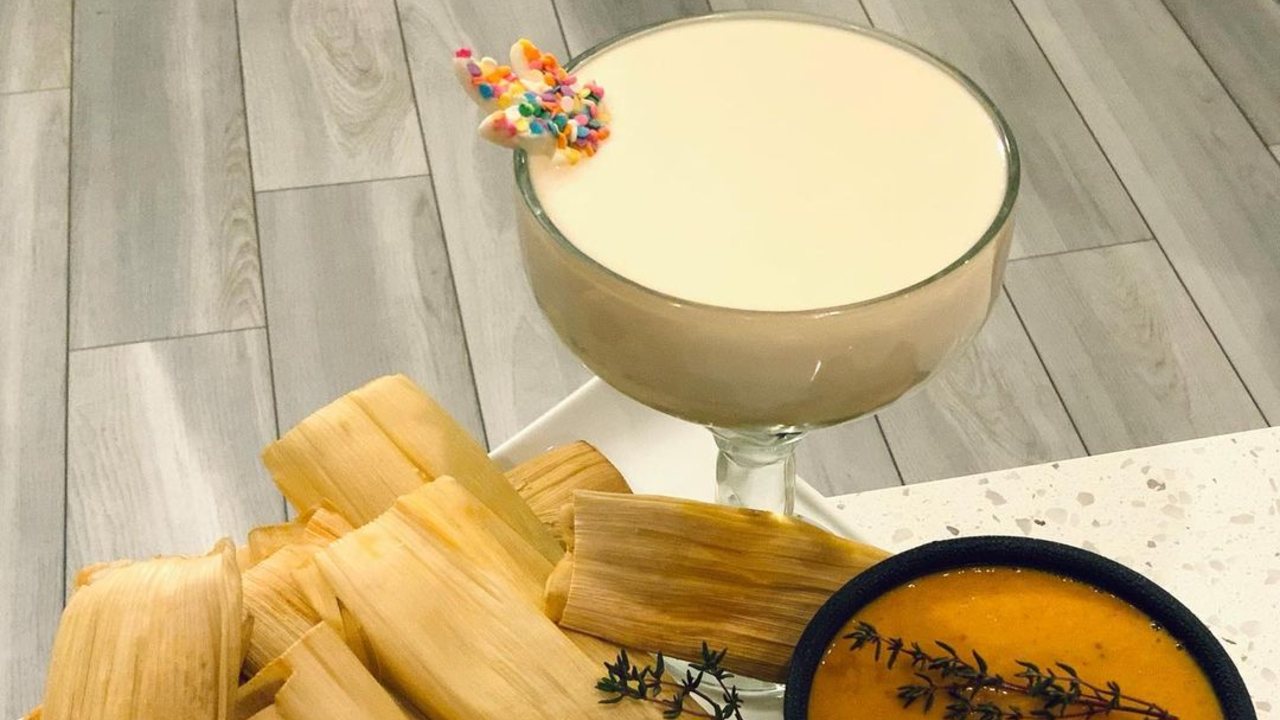 como hacer atole de coco natural Receta deliciosa saludable y cremosa