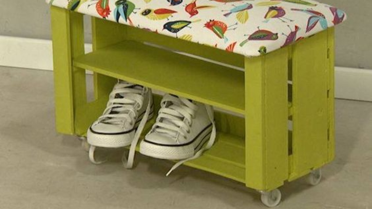 como decorar con huacales de madera