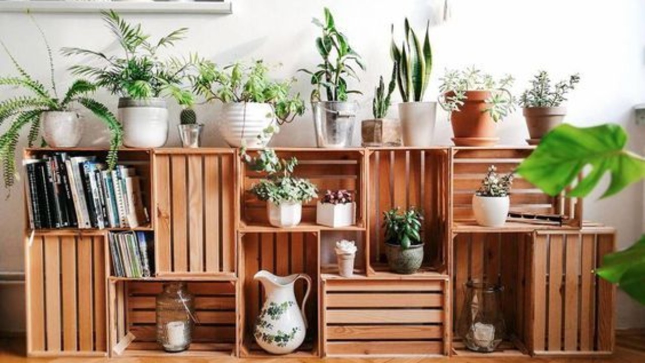 como diseñar muebles con huacales