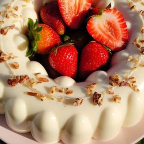 gelatina de tres leches con fresas receta como hacer