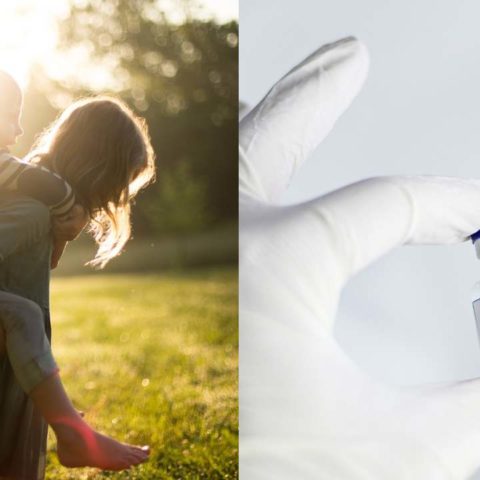 Padres vacunados pueden contagiar a hijos