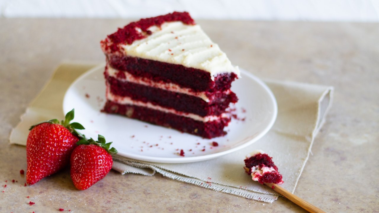 receta pastel red velvet fit como hacer postre bajo en calorias