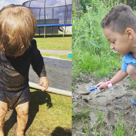 hijos mas sanos dejalos jugr con lodo