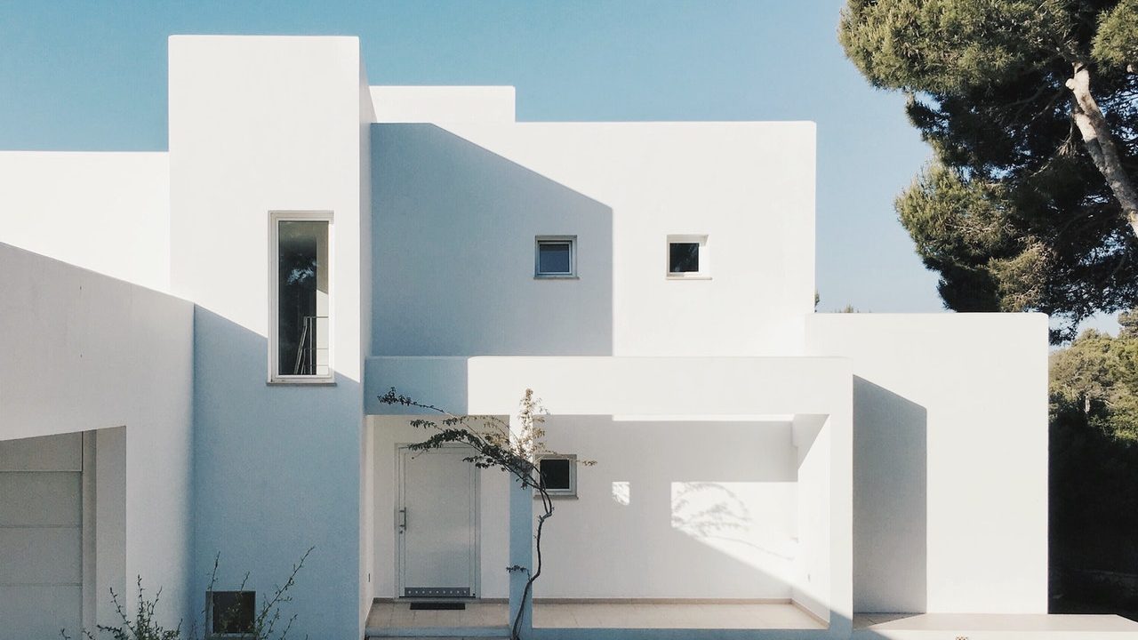 pintura blanca como aire acondicionado