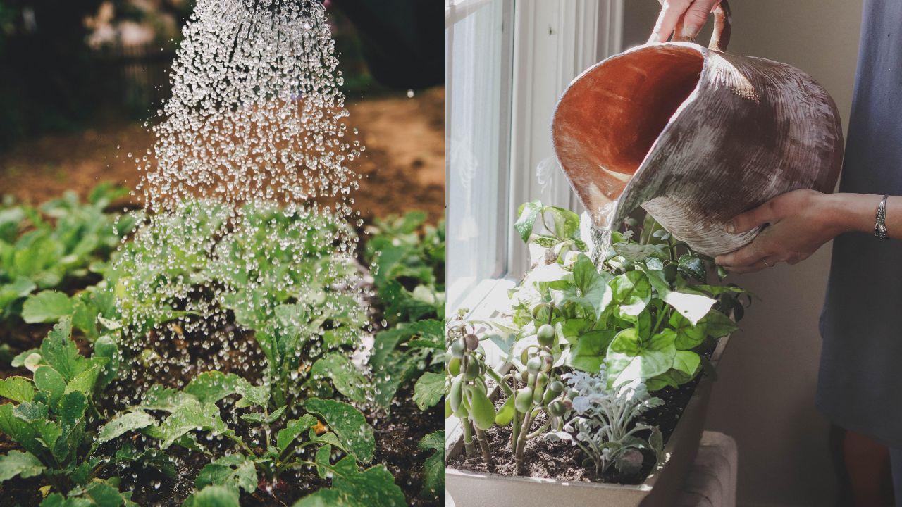 como revivir a una planta con exceso