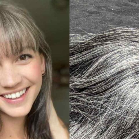 Lauren Midgley dejó de teñirse y se aceptó, luce espectacular