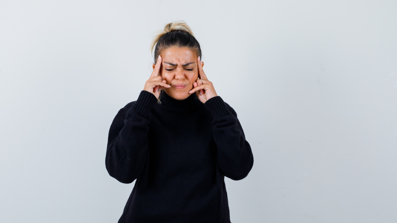 Duermes con el cabello amarrado error