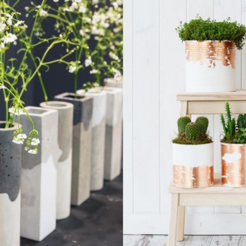 como hacer macetas con objetos reciclados