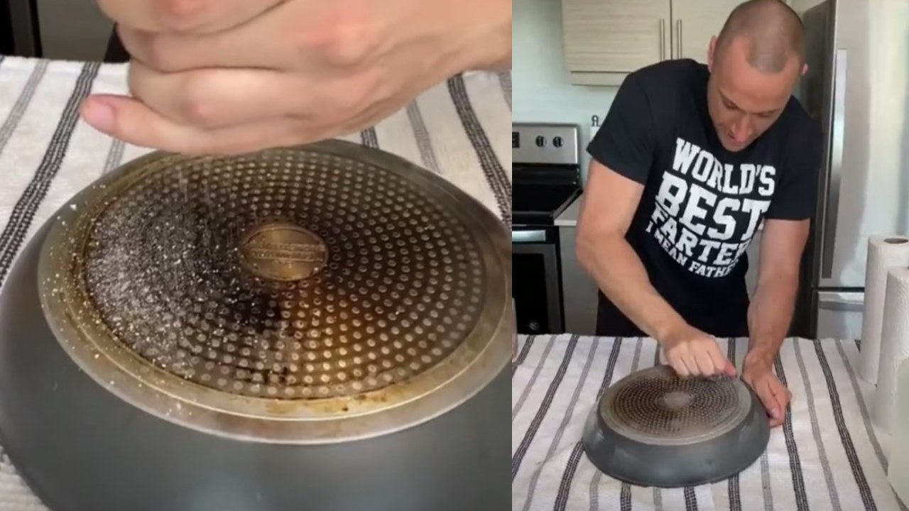 truco para quitarle lo quemado a sartenes utensilios de cocina