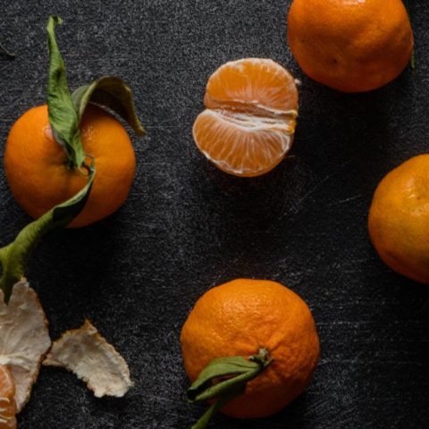 cáscara de mandarina