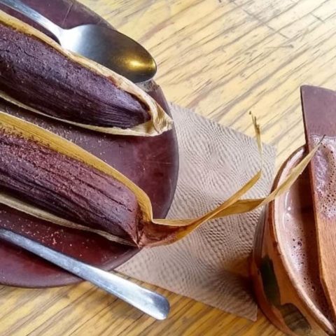 receta fácil para tamales de chocolate como preparar