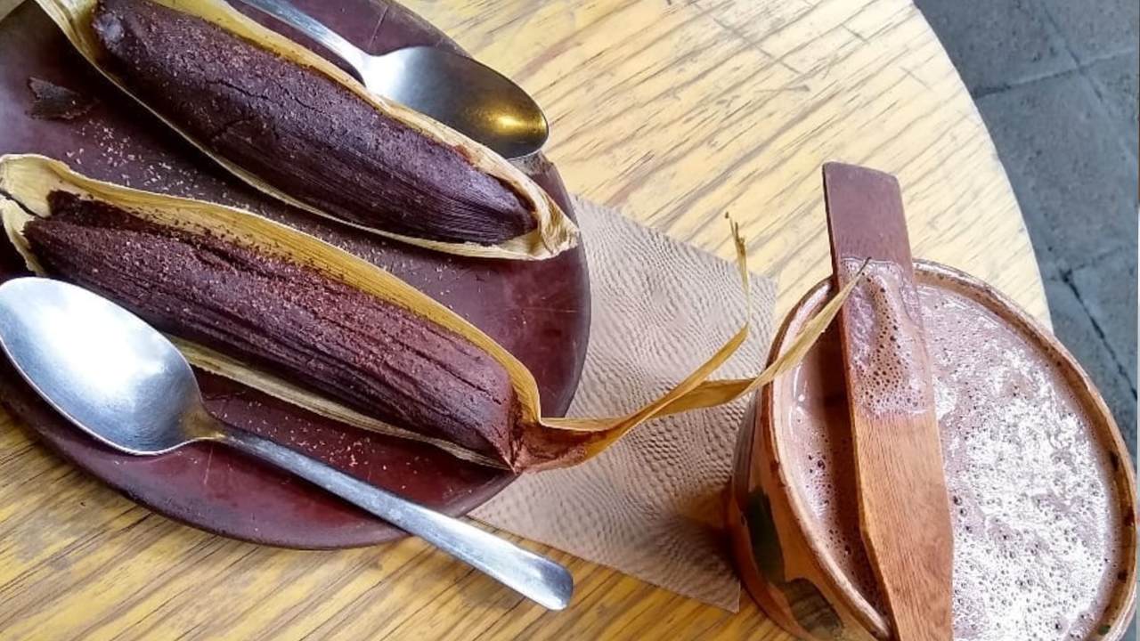 receta fácil para tamales de chocolate como preparar
