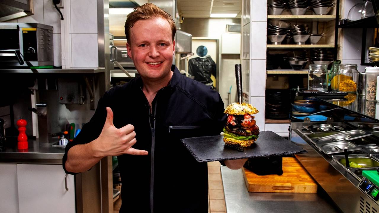 Robbert Jan de Veen creador de la hambruguesa más cara del mundo
