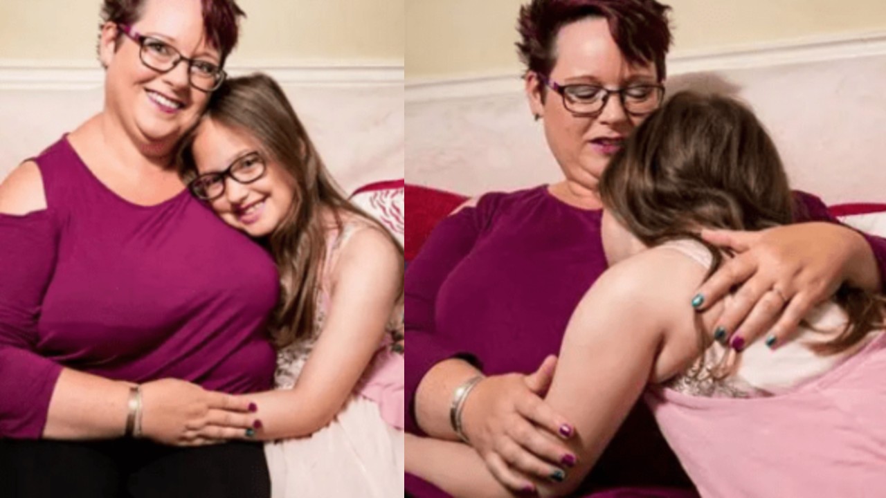 sigue amamantando a su hija de 9 años