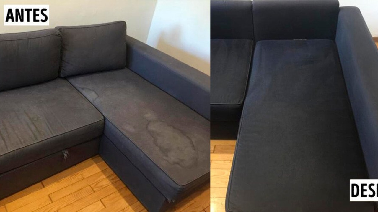 Truco con limon y alcohol para desmanchar la sala remedio casero