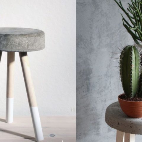 Aprende a hacer una mesita de concreto