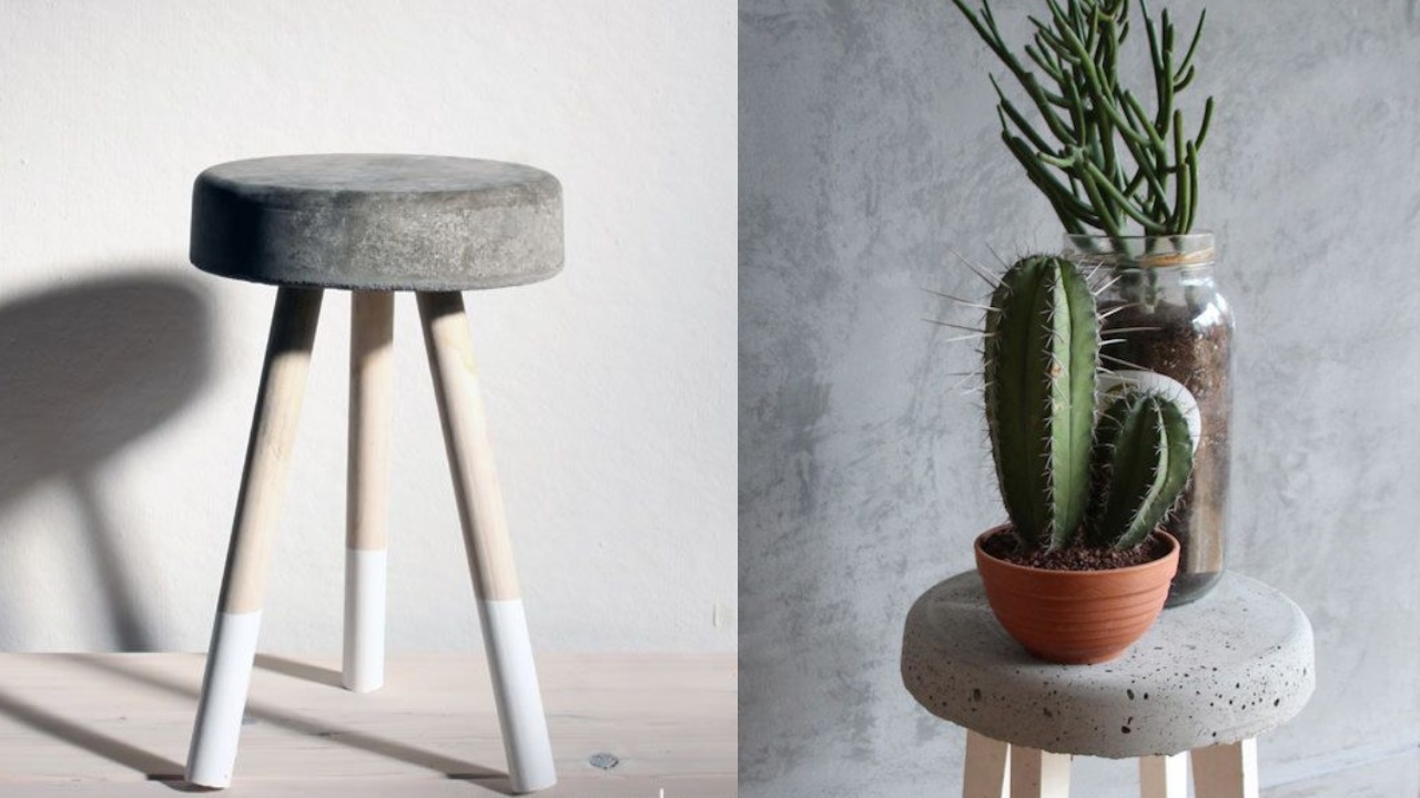 Aprende a hacer una mesita de concreto