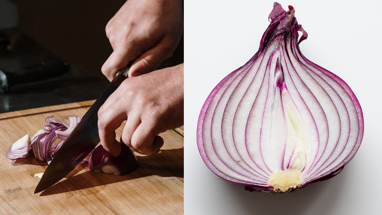 Forma de cortar la cebolla influye en su sabor