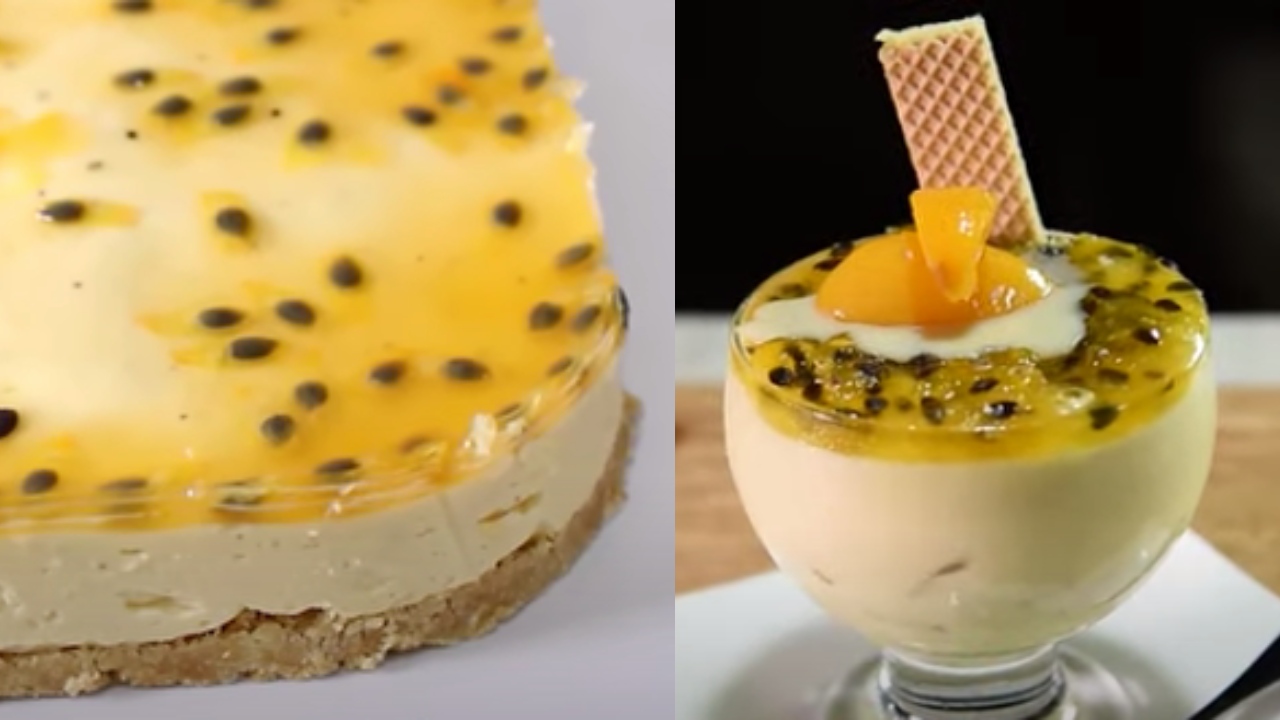 Receta de mousse de maracuyá